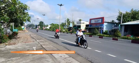 Lô đất MẶT TIỀN đường Ba Thiện. Rộng 423 m2. Cách Quốc lộ 1A 500m. Trung An, Đồng Tháp (Phước Thạnh, Mỹ Tho cũ)