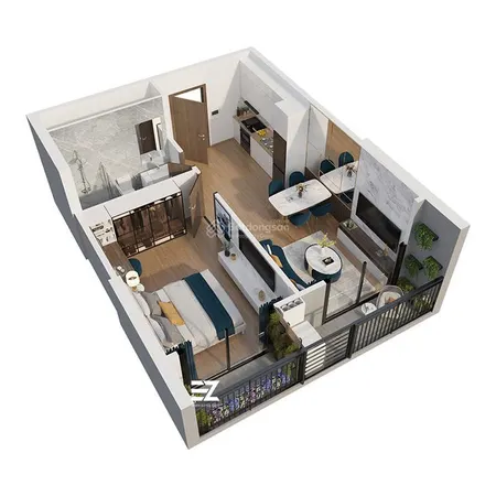 Bán ch 1pn, 43,3m2 giá ưu đãi 3,22 tỷ tại đa tốn, gia lâm, hà nội