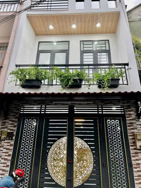 NHÀ 2 TẦNG BTCT MỚI TINH 44M2, HẺM XE HƠI MỘT TRỤC THỚI AN 16. GẦN CHỢ THỚI AN, QUẬN 12.