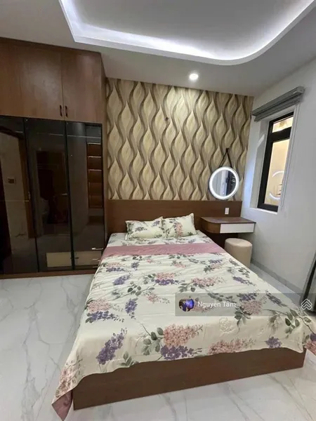 Nhà 5 tầng mới xây ngay ngã tư bốn xã hẻm 8m lê văn quới, bình tân 58m2