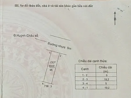 Bán đất 96.1m² ngang 5m giá 1.15 tỷ Phường Long An