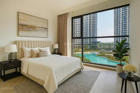 Bán căn 1pn+ lumiere boulevard tầng trung view hồ bơi nội khu, tiện ích cao cấp, ht vay 80%
