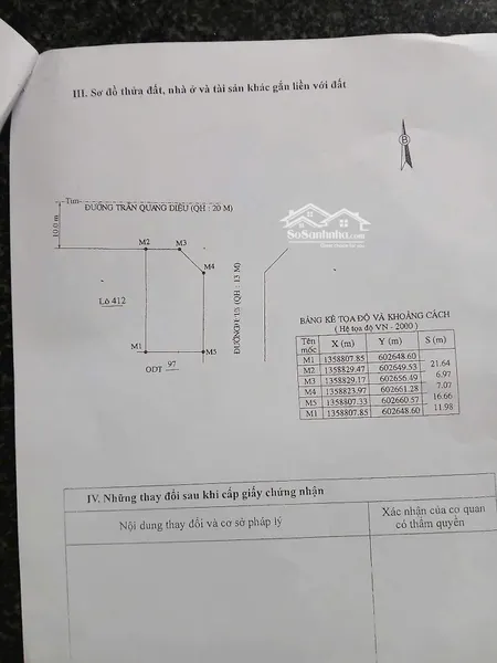 Chỉ 50 Triệu/m2 Bán 246,7m2 đất Lô Góc Biệt Thự đường Trần Quang Diệu, Kđt Bắc Vĩnh Hải, Nha Trang