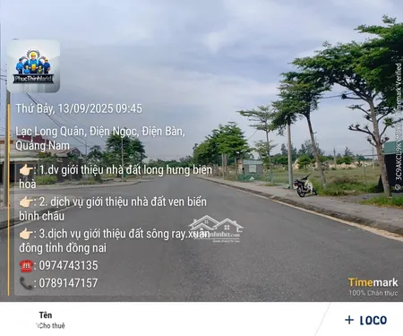 Lô E15.05 Dự án Sea View Bên Hông Chợ Viêm đông