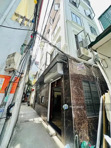 Nhà Quan Nhân, Mặt Ngõ Thông, Ba Gác Tránh 34m X 6 Tầng - Kinh Doanh Dòng Tiền, Chủ Nhã Nhặn