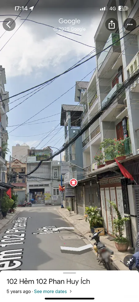 Bán Nhà Mặt Phố 102 Phan Huy ích, 12 Tỷ, 64 M2, Gò Vấp, Hcm - Hot! Uy Tín