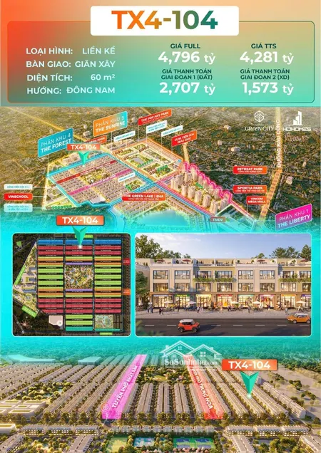 Bán Biệt Thự Vinhomes Green City, Chỉ Từ 475 Tr, 60m2, đông Bắc, đức Hòa, Long An - Chính Chủ Hot!
