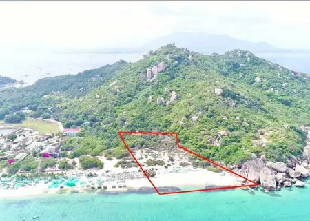 Đất mặt biển Bình Lâp, dài 50m siêu mê li, đường ô tô tận nơi