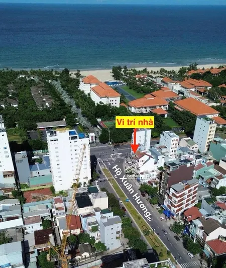 Nhà 5 Tầng Hồ Xuân Hương , 20m đi Bộ Ra Biển . Ngay Sát Cổng Premier Village , Bãi Tắm Hàng Dừa