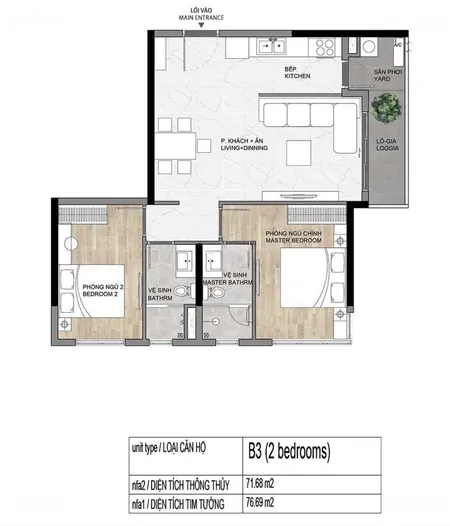 Căn Hộ Góc Elysian 77,27m2 2pn 2wc Giá 4,7 Tỷ (102%), Thanh Toán 30% Nhận Nhà, Lịch Giãn đến 2028