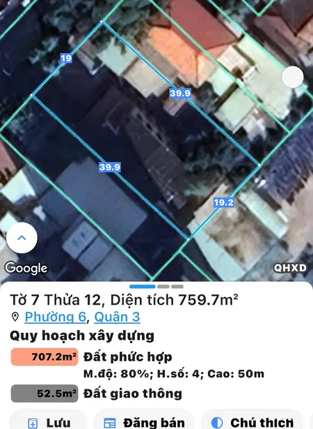 *quỹ đất Hiếm* [19 X 40] điện Biên Phủ_q3 - 370tỷ