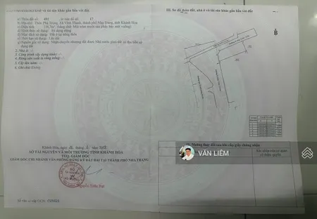 Bán Lô Góc 2 Mặt Tiền Vĩnh Thạnh- Nha Trang đường Rộng 10 Mét - Dt : 116,7m2 Giá 20triệu /1m