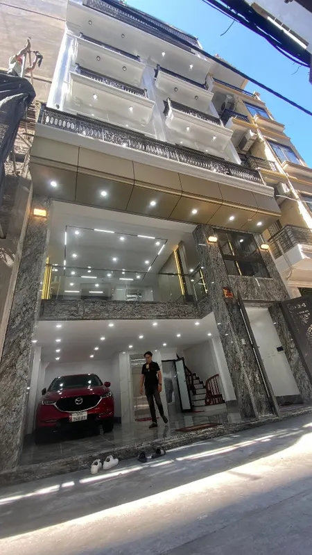 Bán Nhà Hồ đền Lừ 50m X 5 Tầng Mt 6.72m Thang Máy ô Tô Vào Nhà đường 6m Vị Trí đẹp Chỉ 19.8 Tỷ
