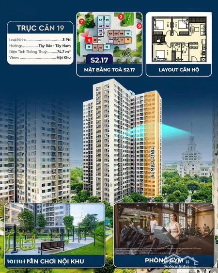 Bán Bđs Vinhomes Ocean Park Gia Lâm, 5,186 Tỷ, 74,7m2, 3pn, 2wc, Giá ưu đãi, Uy Tín