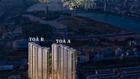 Bán căn hộ Masteri Rivera, Đà Nẵng, View Pháo Hoa Trục 07-07, giá nhỉnh 5 tỷ