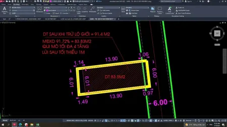Bán đất 97,5m2 (6x16m) đường nhựa 6m, gần trường ĐH Y Phạm Ngọc Thạch, Tân Kiên, Bình Chánh