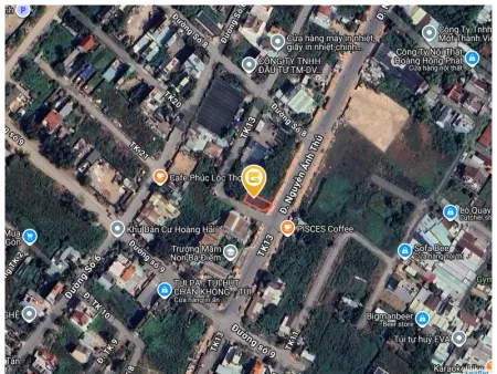Bán đất 215.5m² ngang 9m giá 20 tỷ Xã Bà Điểm