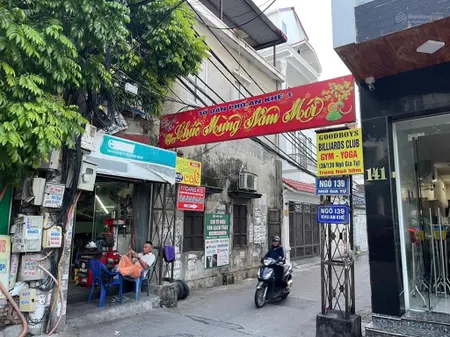 Đất mặt ngõ 139 ngô gia tự ngõ 5m 62 triệu/m2