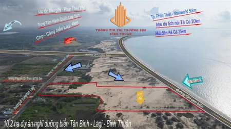 10.2 ha dự án nghỉ dưỡng giáp biển tân bình lagi lâm đồng cần sang nhượng