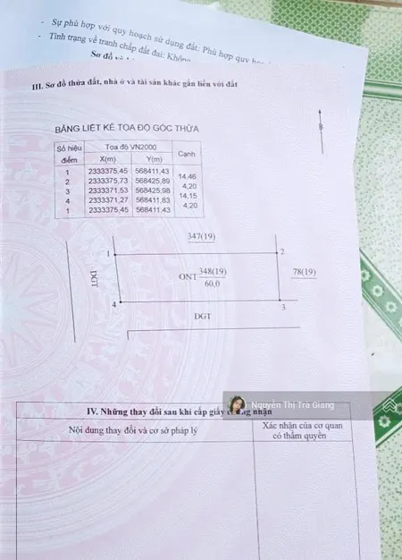 Rẻ nhất thị trấn phùng đan phượng lô góc 60m2 ô tô vào nhà