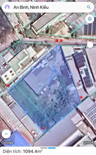 Gần 1000m2 FULL THỔ CƯ. Hẻm 1, Trần Vĩnh Kiết, Phường An Bình, Cần Thơ.