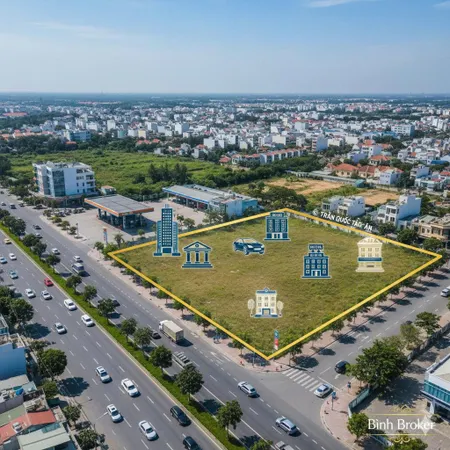 VietBank xử lý đất vàng QL51 Bà Rịa 3839,9 m², giá chỉ 42,5 tỷ
