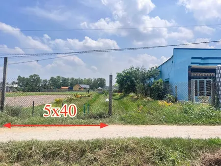 Bán đất 533.6m² ngang 9,9m giá 1.95 tỷ Xã Hòa Khánh