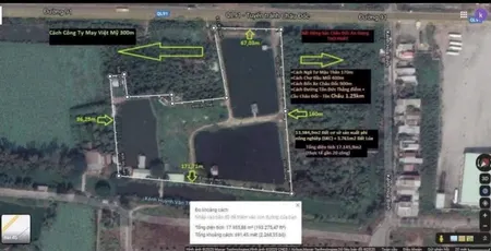 BÁN 17.200m2 ĐẤT, có 14.000m2 SKC, tuyến tránh QL91, Ngay Chợ Nông Sản, Xã Châu Đốc, TP An Giang.
