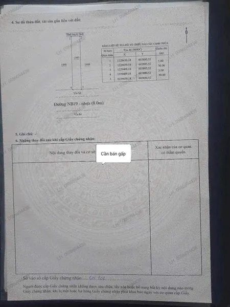 Bán đất 150.9m² ngang 5m giá 2.5 tỷ Phường Vĩnh Tân