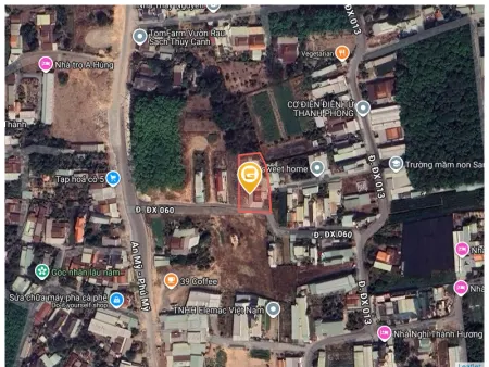 Bán đất 300m² giá 3.89 tỷ Phường Bình Dương