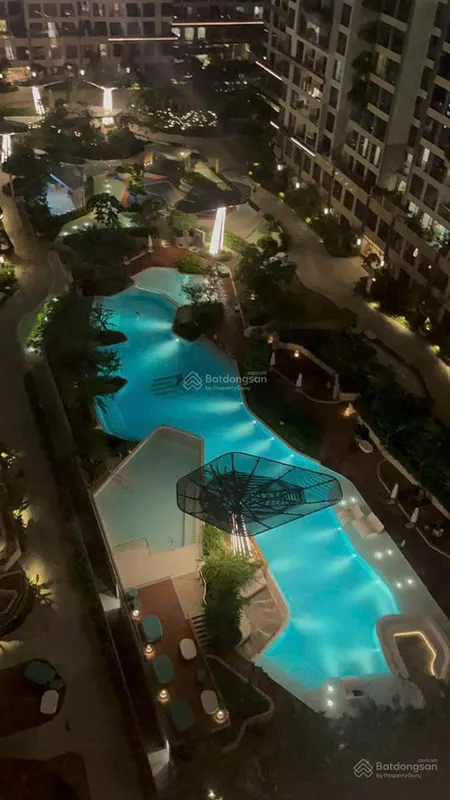 2 ngủ góc view hồ bơi giá bán 4 tỷ 723 all in 100% dự án lumiere boulevard quận 9