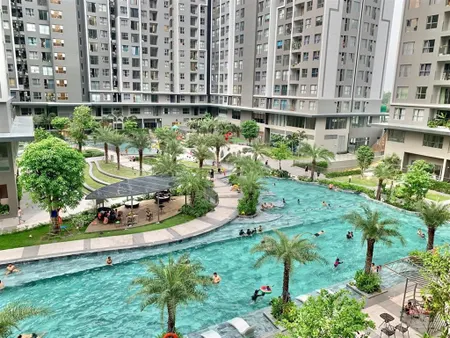 Cần bán căn góc 2pn 2wc đã có sổ hồng, view hồ bơi giá 2.950 tỷ nhận nhà ở ngay, có nội thất 70m2