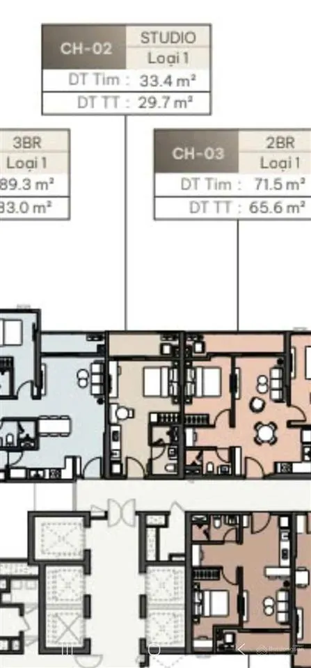 Bán nhanh căn hộ studio u38a tầng trung hướng mát