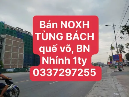 BÁN NHÀ Ở XÃ HỘI TÙNG BÁCH – QUẾ VÕ, BẮC NINH - 0337.297.255