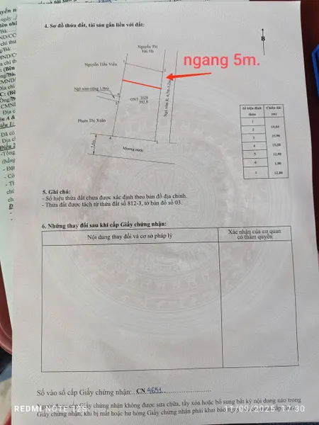 1.29 tỷ 72m2 Phong Cầu Kiến Thụy Zalo 0567222555