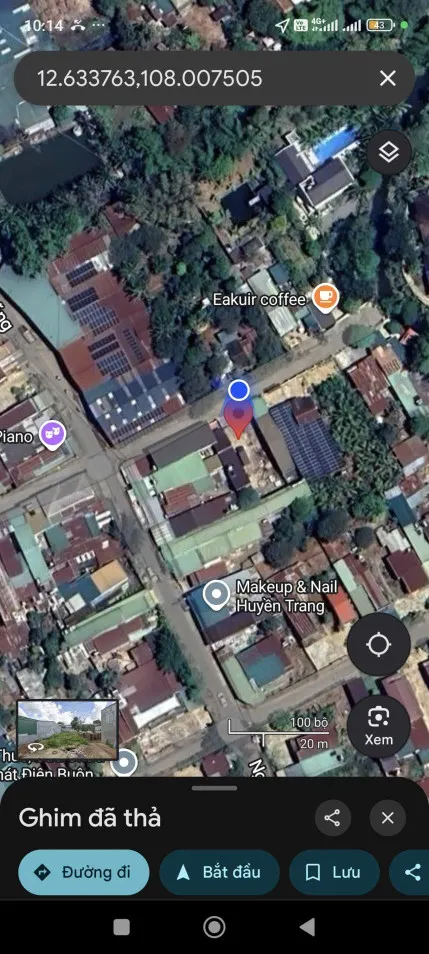 Bán đất 112.1m² ngang 5m giá 1.1 tỷ Phường Thành Nhất