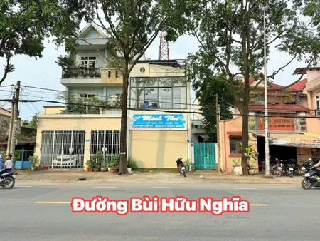 Nhà mặt tiền đường Bùi Hữu Nghĩa 3.95 tỷ/61 m2,  sổ riêng, thổ cư
