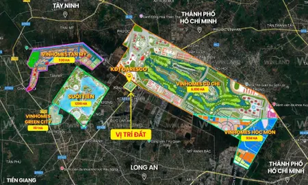 Lô góc 2 mặt tiền Daresco - Đối diện KCN Đức Hoà 3