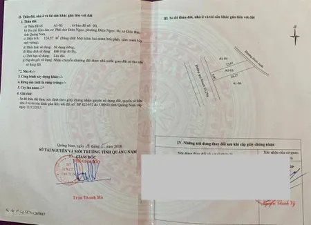 Bán đất mặt tiền đường thái thị bôi, vị trí đắc địa. khu phố chợ điện ngọc
