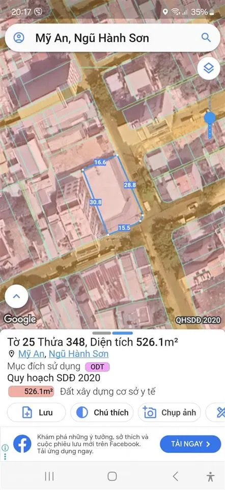Bán lô góc 2 mặt tiền bà huyện thanh quan giao mỹ đa đông 12 diện tích 526m2 siêu vip ngay phố tây