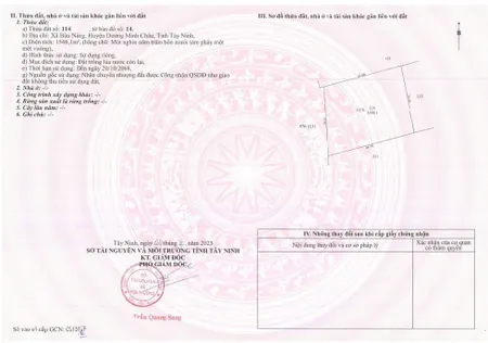 ĐẤT ĐẸP - BÁN ĐẤT TÂY NINH – CƠ HỘI VÀNG CHO CÁC Nhà Đầu Tư