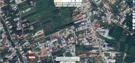 Bán đất (344 m2) mặt tiền đường huyện 25C xã Long Phước, huyện Long Hổ nay là xã Long Hồ, tỉnh Vĩnh Long
