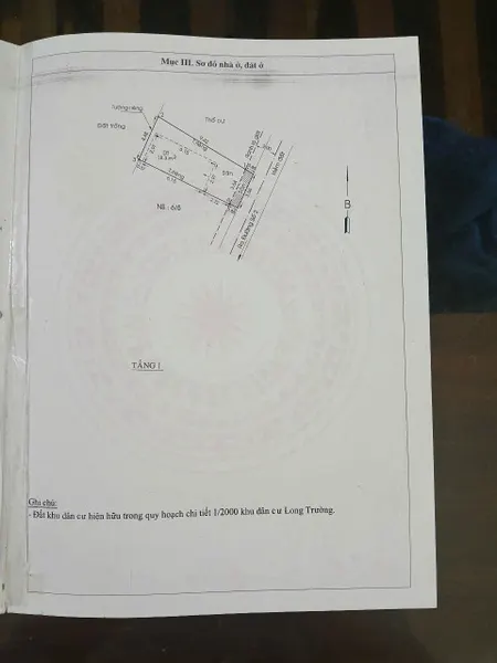 Nhà Hẻm Xe Hơi KP Ông Nhiêu Long Trường Quận 9 - Chỉ 3 tỷ TL