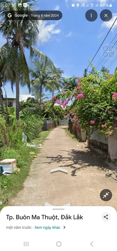 Bán đất 837.4m² ngang 10m giá 1.25 tỷ Xã Hòa Phú