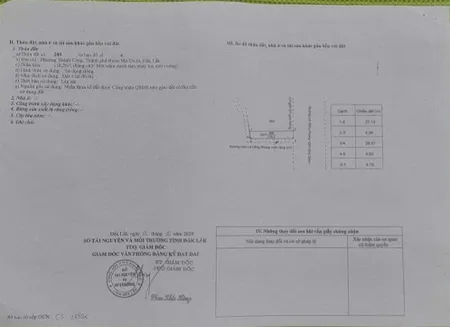 Bán nhà 118.3m² ngang 4m giá 8 tỷ Phường Buôn Ma Thuột