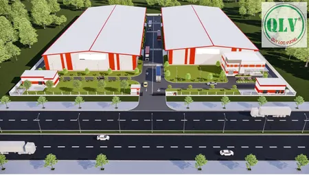 Cho thuê nhà xưởng KCN Châu Đức BRVT diện tích xưởng 11.300m2 sân bãi rộng.