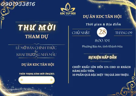 Tân Hội – Đất Nền Giá Tốt & Sự Kiện Giới Thiệu Dự Án 28/9