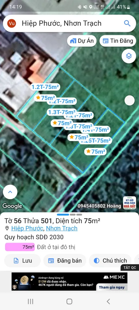 Nhà Đất TT Hiệp Phước Nhơn Trạch Đồng Nai