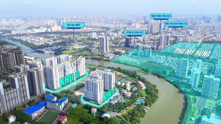 Căn hộ Sunrise Riverside liền kề Phú Mỹ Hưng, giá chỉ 2.2 tỷ/căn