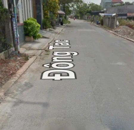 Bán đất mặt đường Đông Tác Dĩ An Ngang 7 m nở hậu diện tích : 971m